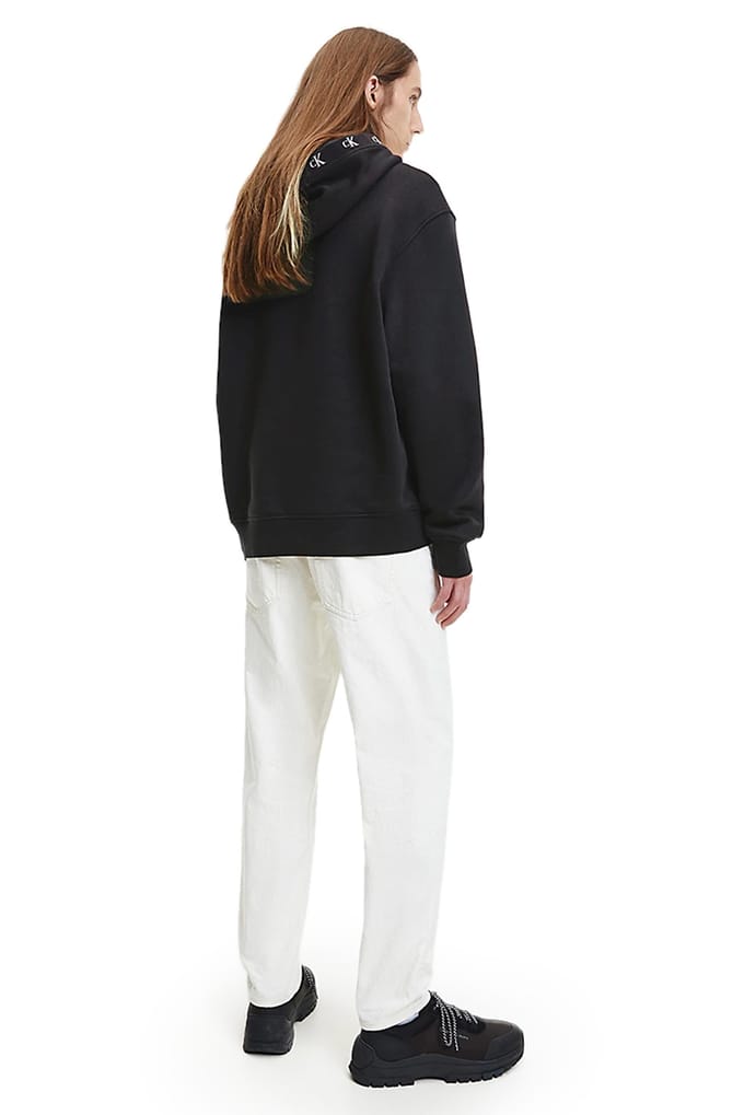 Calvin Klein Jeans Heren Hoodie In Zwart