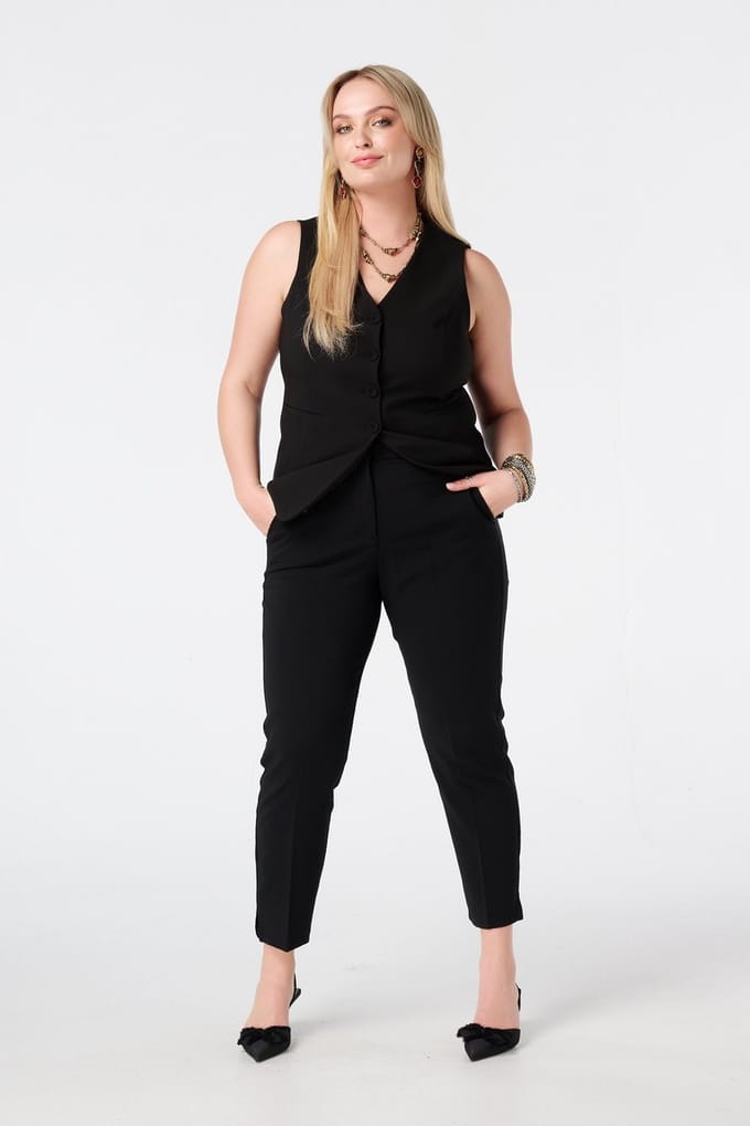 MS Mode Broek Straight leg pantalon