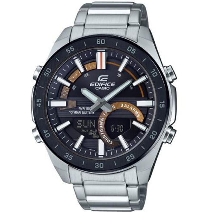Casio Edifice ERA-120DB-1BVEF Heren Horloge 48mm WR 100mt