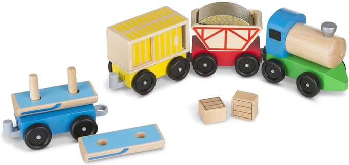 Melissa & Doug Houten Goederentrein