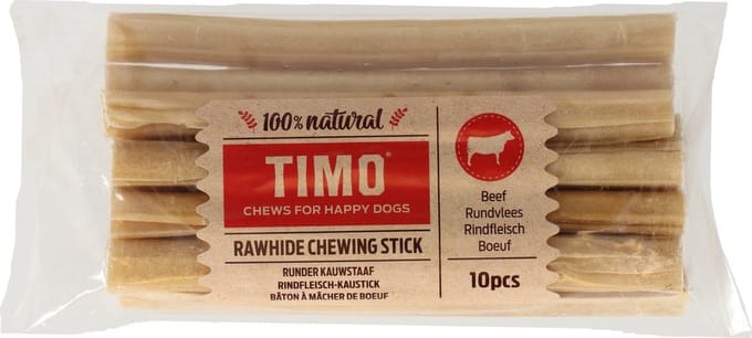 Timo Rund Kauwstaaf - Hondensnacks - Rund 20 cm 10 stuks Large