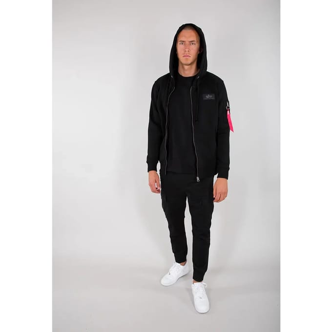 Sweat Alpha Industries Back Print Zip