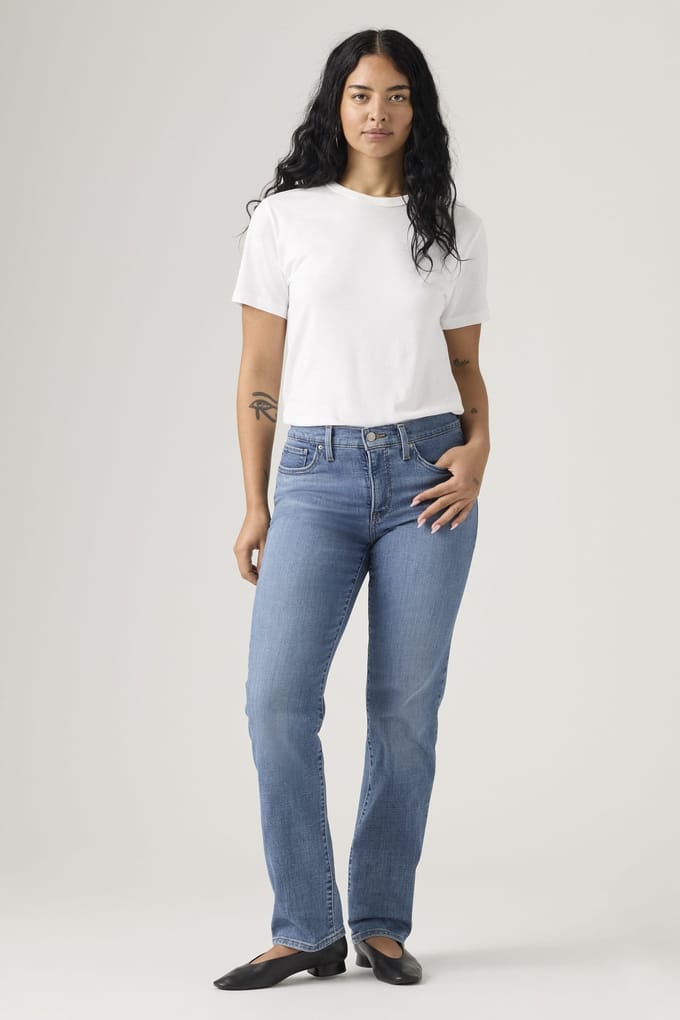 Levi's 314 Shaping Straight Jeans Größe: W24L32 | Straight Jeans Outlet | Damen