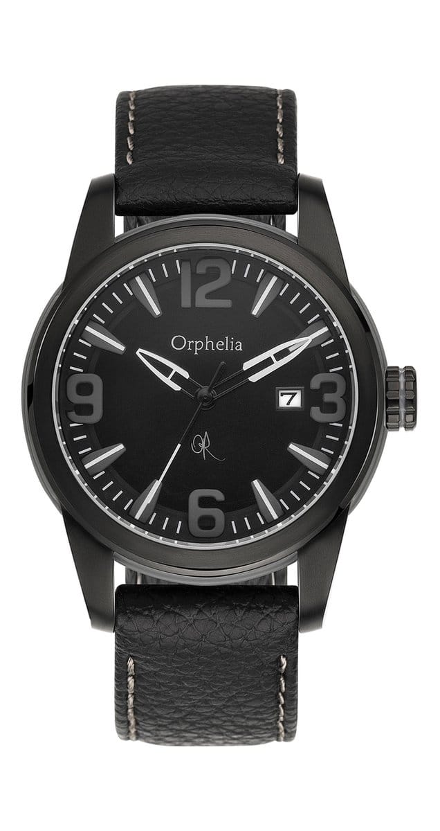 Orphelia 132-6711-44 - Horloge - Leder -  Roestvrij staal