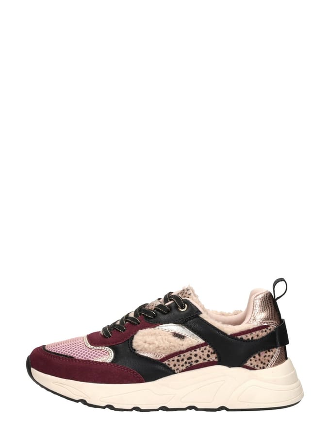 SUB55 Sneakers Laag Sneakers Laag - Bordeaux - Maat 36