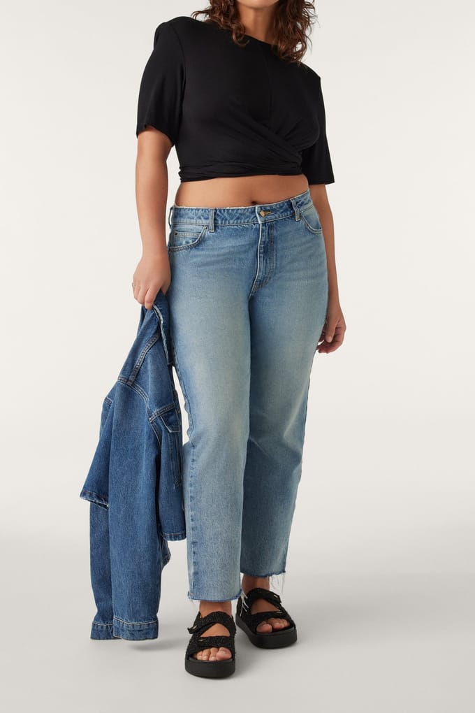 BA&SH Short Sleeves Tee Black Maat: S | Tops Outlet | Dames | Zwart