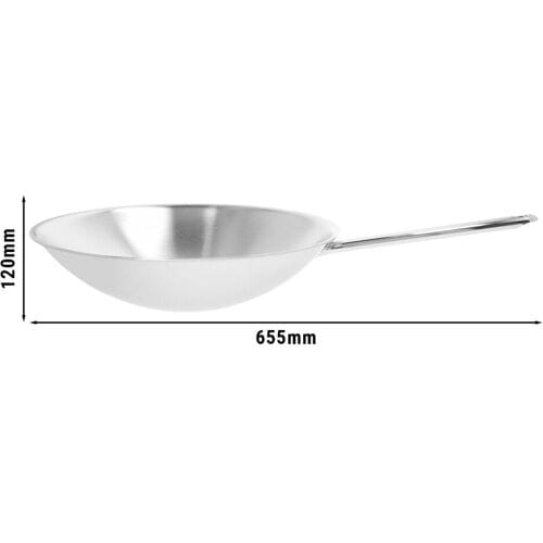 DEMEYERE APOLLO 7 - Wok ronde bodem - Ø 360mm - RVS