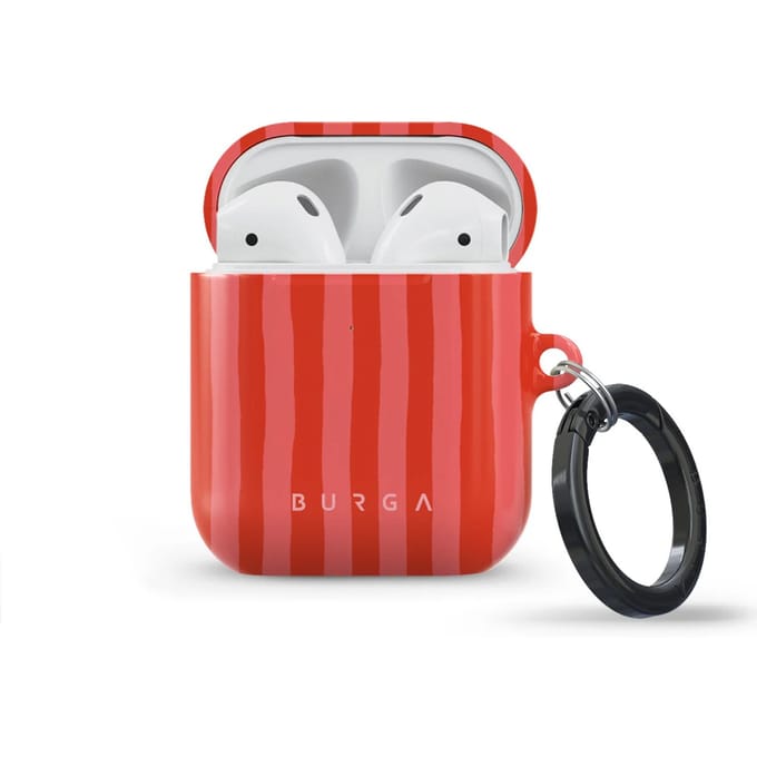 Burga Hardcase voor de  Apple AirPods 1 / 2 - Pomegranate