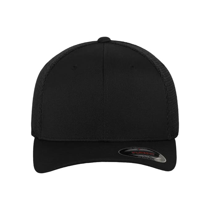Urban Classics - Tactell Mesh Flexfit pet - L/XL - Zwart