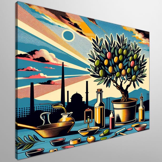 Kunstprint | Wanddecoratie | Canvas | 40 × 40 cm