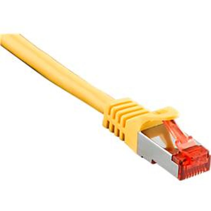 Patchkabel CAT6 S/FTP 1 m, geel