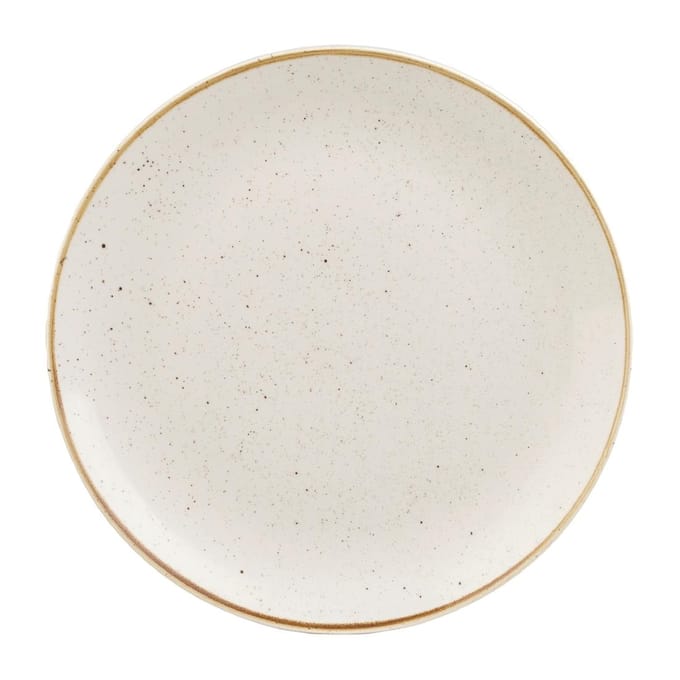 Churchill Stonecast Barley White Coupe Bord 22.9cm (12 stuks)