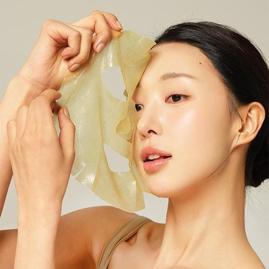 [HEVE BLUE] Salmon Caring Centella Green Mask Pack 25ml*7EA white