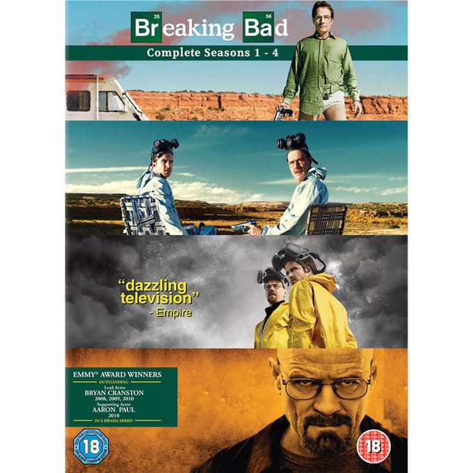 Breaking Bad - Seizoen 1 t/m 4 Box (Import)