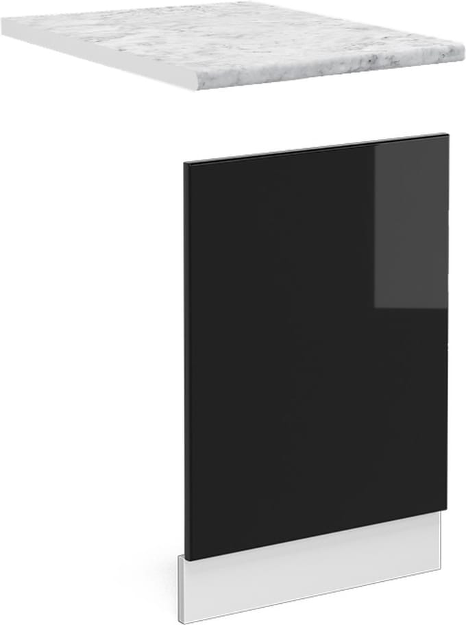 Vicco R-Line Frontpaneel – 45 cm, WB Marmer Zwart hoogglans