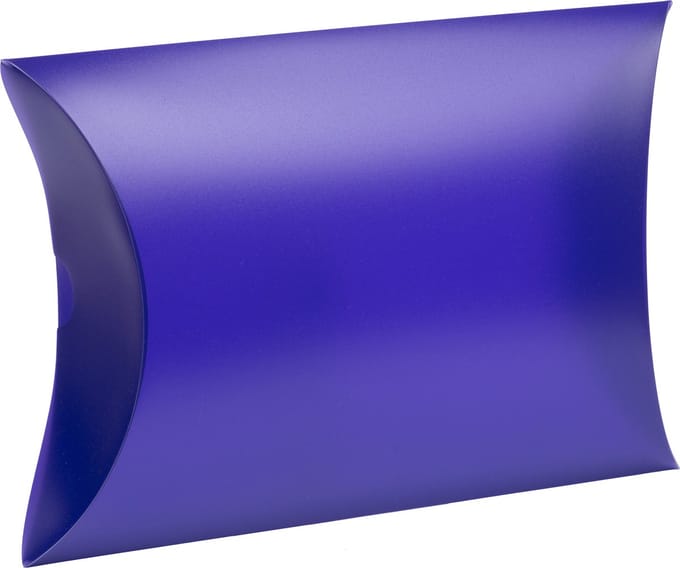 Geschenkdoos kunststof, formaat 32x8x23cm PAARS (10 stuks)
