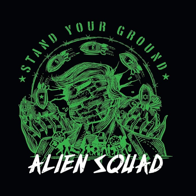 Alien Squad - Stand Your Ground (LP) (Coloured Vinyl)