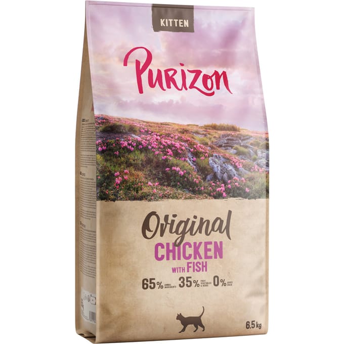 Purizon Kitten Kip & Vis - graanvrij - Nieuw Receptuur: 6,5 kg