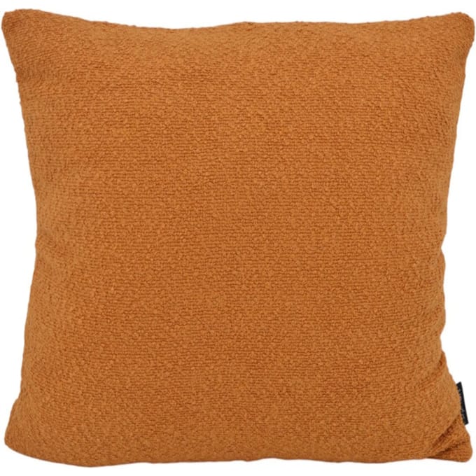 NOVÉE Sierkussen bouclé cognac | 45 x 45 cm | polyester