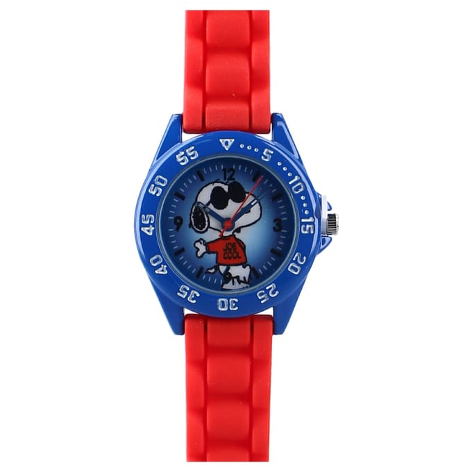Snoopy Kids Time! Horloge - Rood