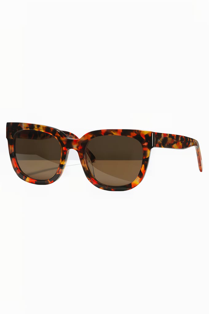 Ace & Tate Kat Red Cosmic Taglia: M | Occhiali da Sole Outlet | Unisex | Rosso