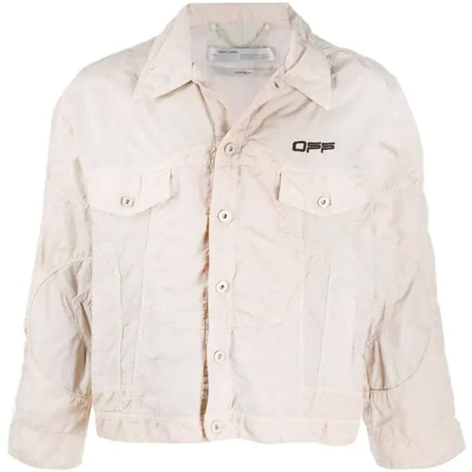 Off-White Logo Windbreaker Bomberjack
