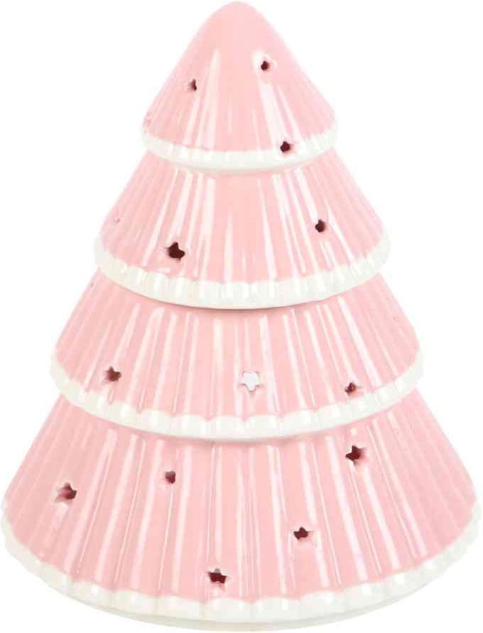 Something Different - Pink Christmas Tree Oliebrander - Roze
