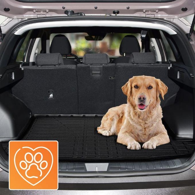 Bac de coffre sur mesure - SCOUTT - Chery Jaecoo 7 4X4 (depuis 2024) - Noir - Antidérapant - Bords hauts