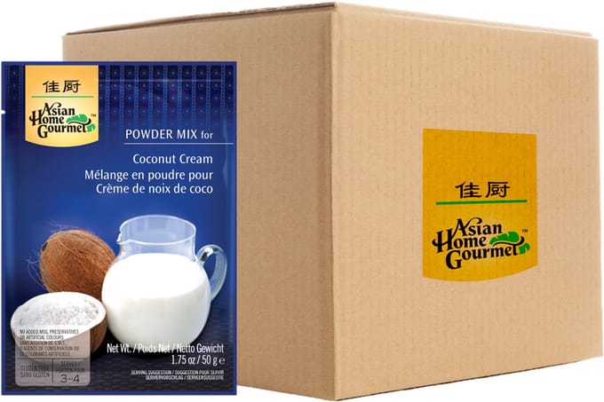 Asian Home Gourmet Kokoscremepoeder 12 x 50 g