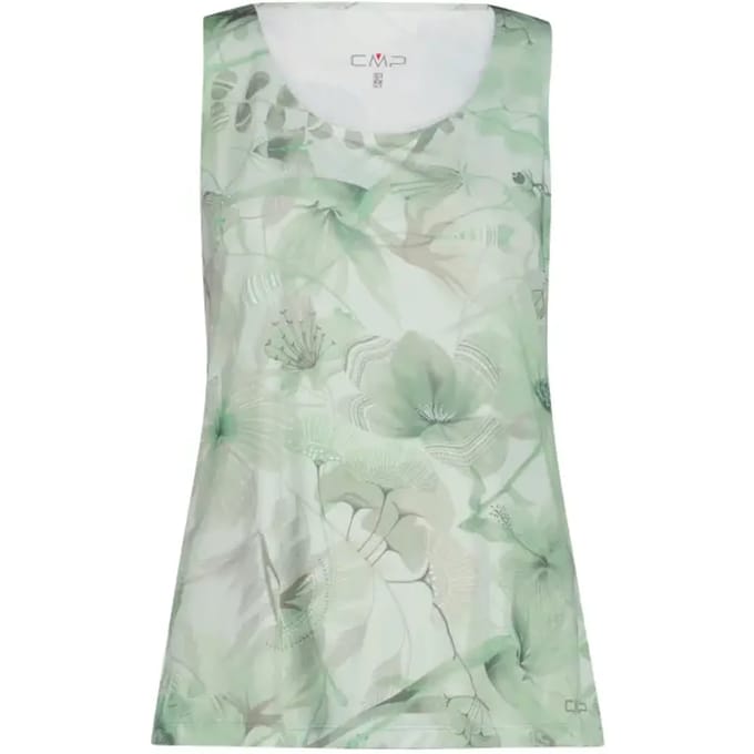 Mouwloos Bedrukt Dames Shirt CMP