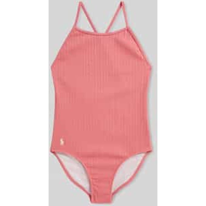 slim fit badpak met spaghettibandjes