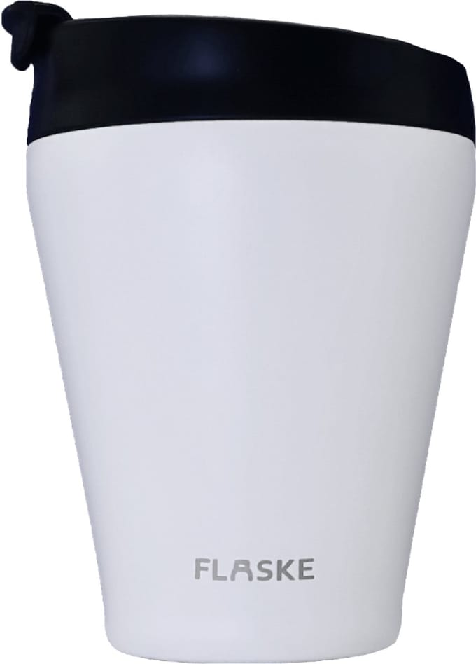 FLASKE Koffiebeker Coffee Cup 200ML - Ice - RVS Koffiebeker to Go van 200ML