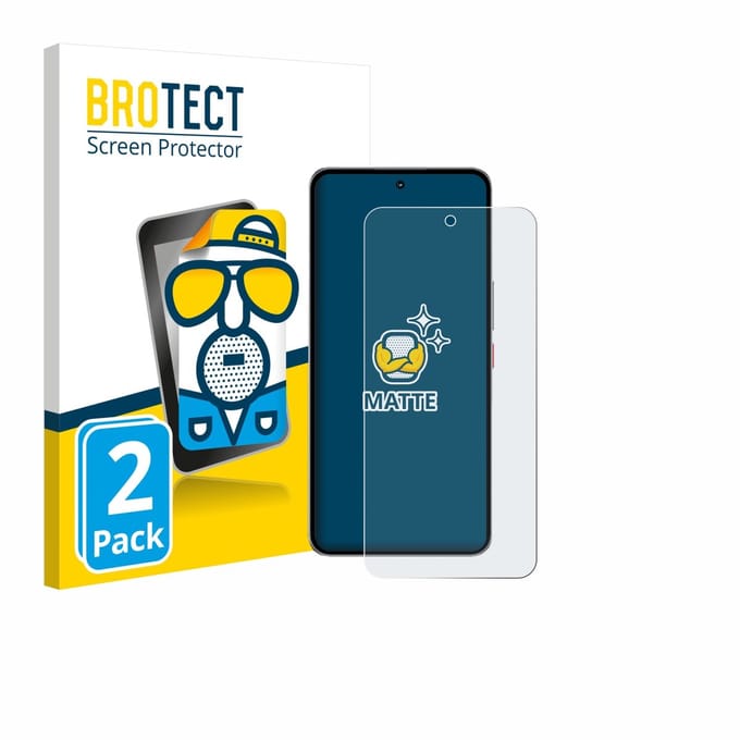 BROTECT - Screenprotector voor Nubia Neo 3 GT 5G - Folie Beschermfolie matte 2 Stuks