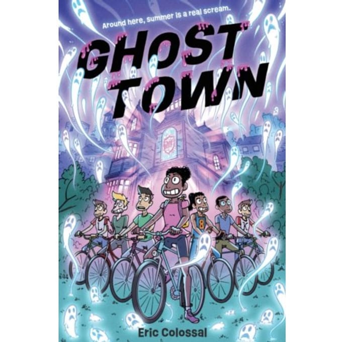 Ghost Town door Eric Colossal Hardback Boek 9781419745843