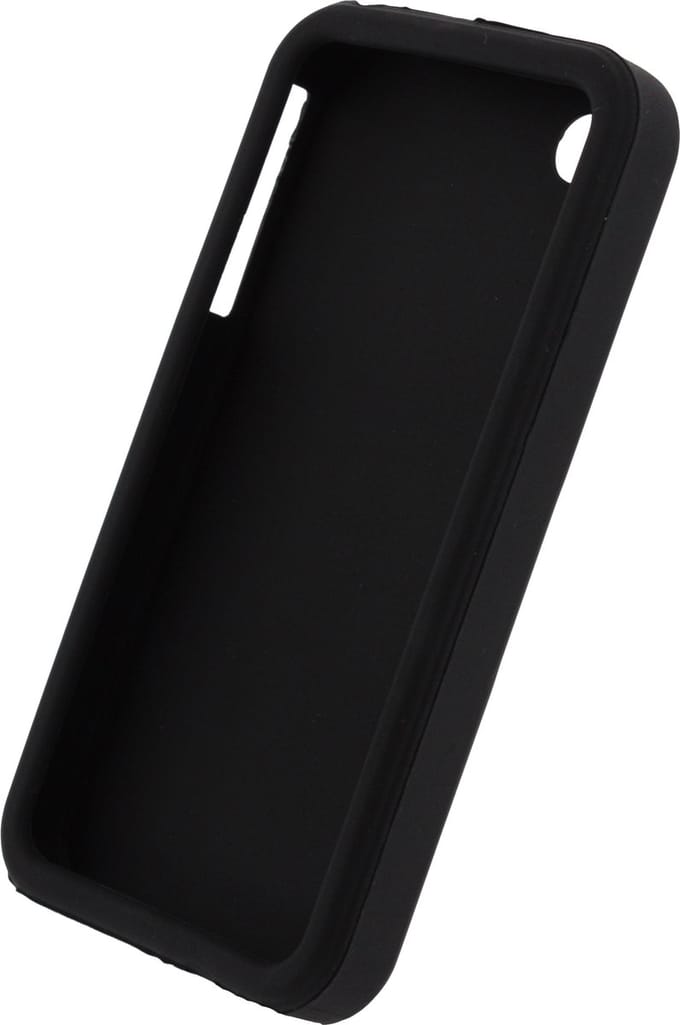 Xccess Silicon Case iPhone 4 / 4s Zwart