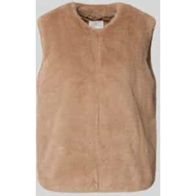 Gilet met imitatiebont