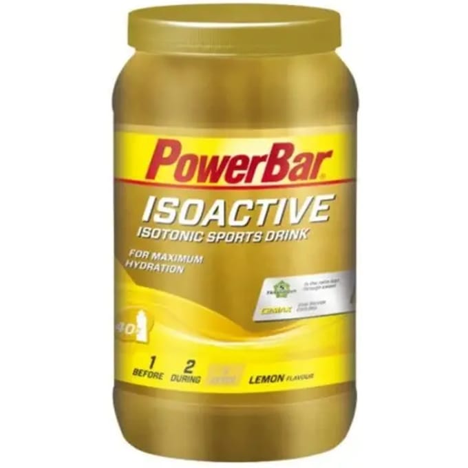 Powerbar sportdrank | IsoActive | Lemon | 600 gram - 9 liter