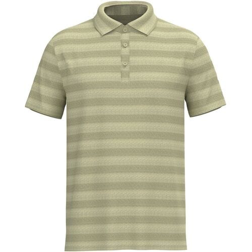 Fynch-Hatton Polo Striped Cotton Jacquard Pistache / male