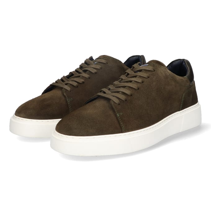 McGregor - Heren Sneakers Bronx Suede Groen - Groen - Maat 44