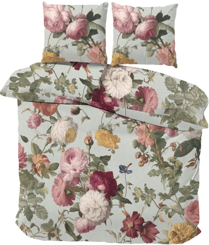 iSleep Dekbedovertrek Babs - Tweepersoons - 200x200/220 cm - Multi