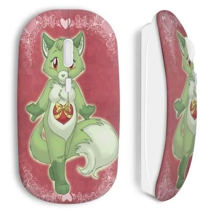 Souris sans fil Green fox renard