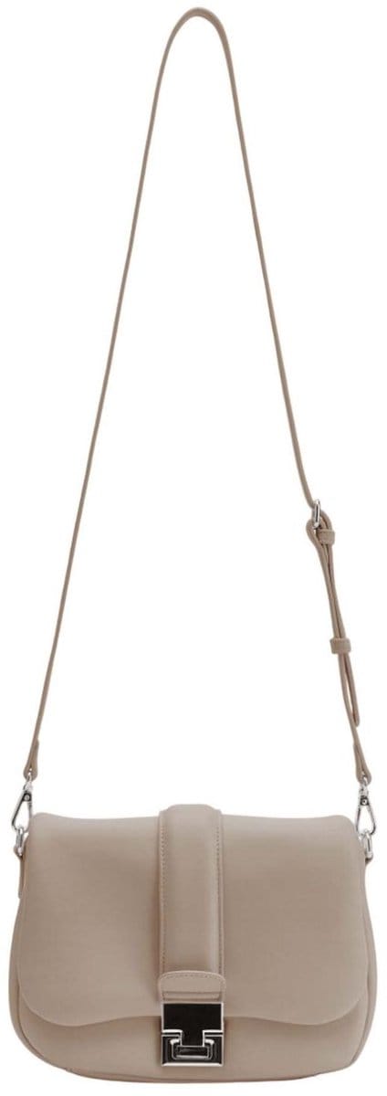 SEIDENFELT MANUFAKTUR schoudertas Evje Crossbag Light Sand beige
