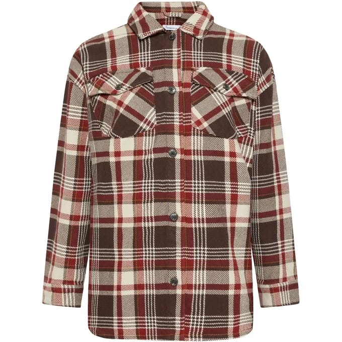 Damesoverhemd met lange mouwen KnowledgeCotton Apparel Heavy