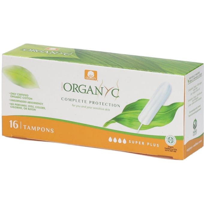 Organyc® Tampons Complete Protection Super Plus 16 Verband