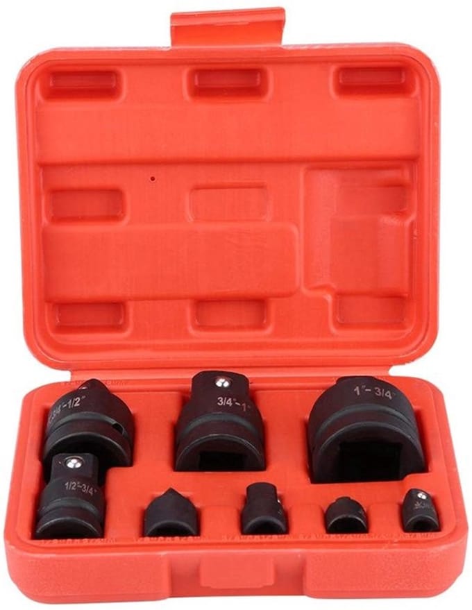 Dailygoody - 8 Pack Impact Screwdriver Adapters - Adapterset - Goed