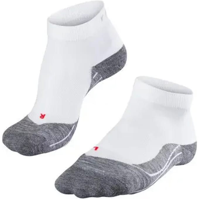 FALKE RU4 Short anti-blaar katoen functioneel materiaal hardloopsokken dames wit - maat 41-42
