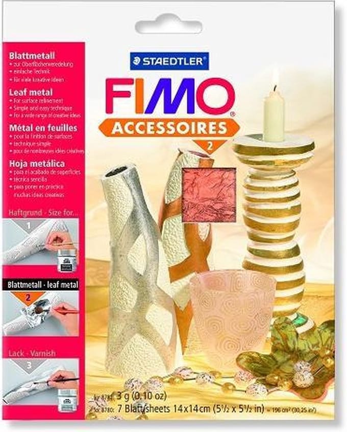 Fimo bladmetaal koper 10 vel