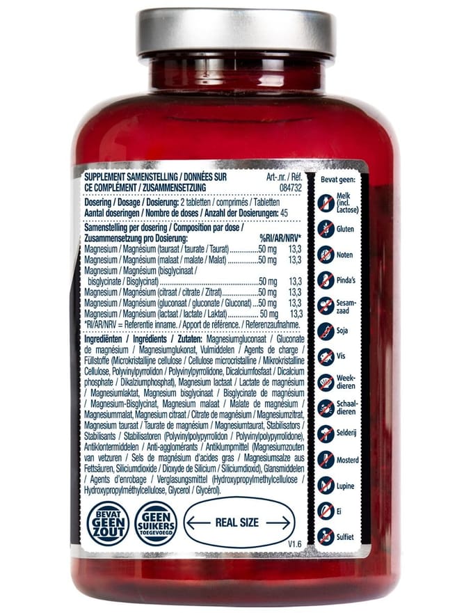 lucovitaal - Magnesium Super 6 Complex 90 Tabletten