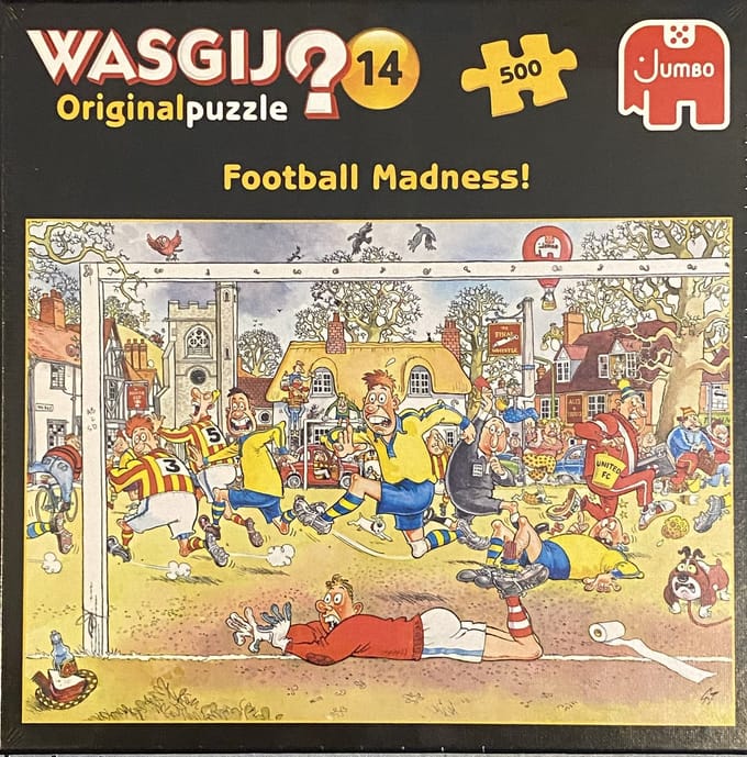 Wasgij Original 14 Voetbalgekte puzzel - 500 stukjes