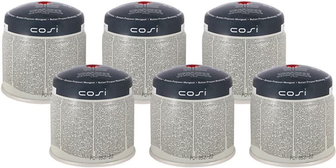 Cosi Prik Gascartouche / Gasblikje 190gr - Set van 6